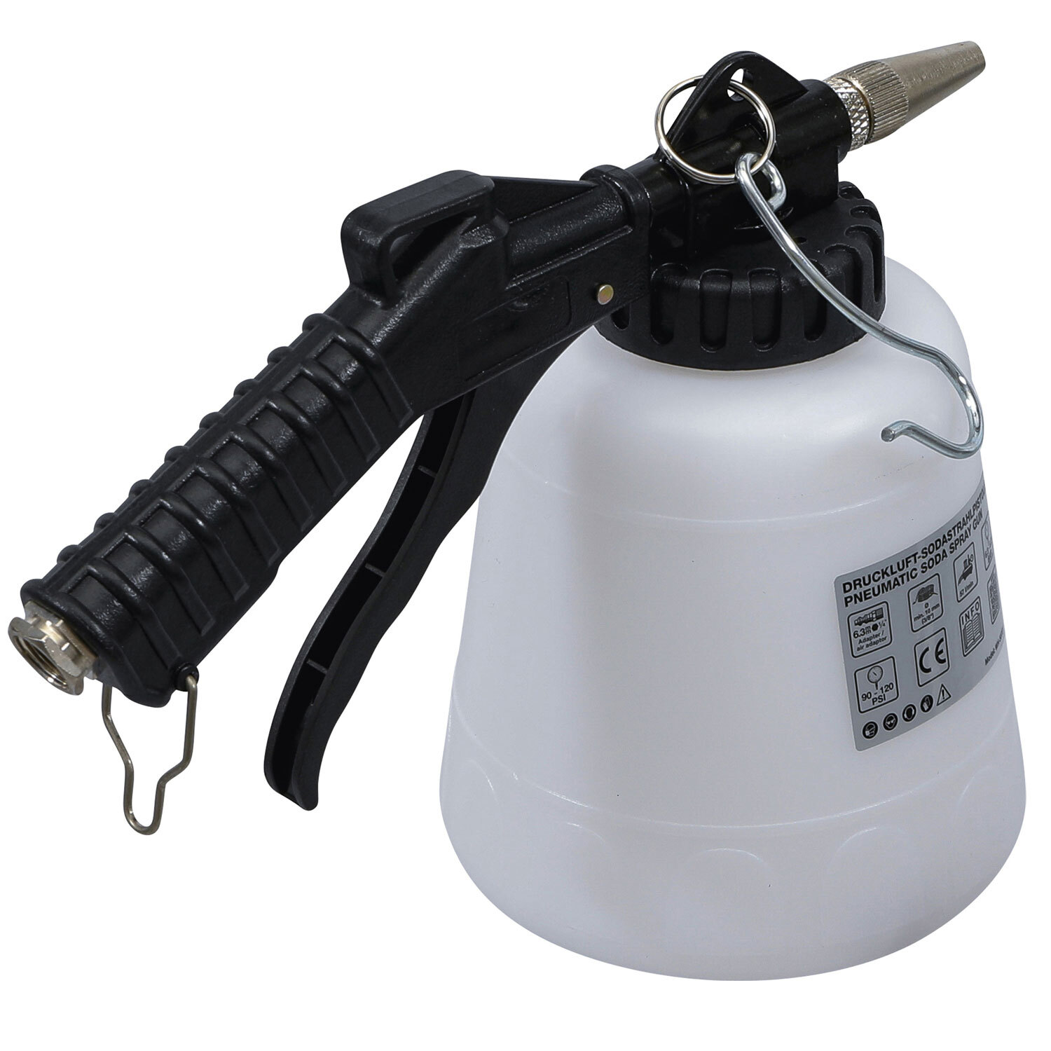 Pistolet de sablage BGS Technic décapage au bicarbonate de soude portable - 2