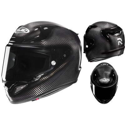 HJC Rpha 12 Carbon Solid Motorcycle Helmet Integral Incl. Visor And Pinlock