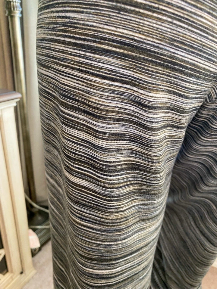 Pantalones de salón Karen Neuburger negros florales talla pequeña para mujer’s Foto 3 de 4