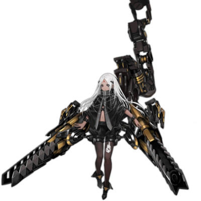 Elisa Girls Frontline Anime Weatherproof Sticker 6'' Car Decal