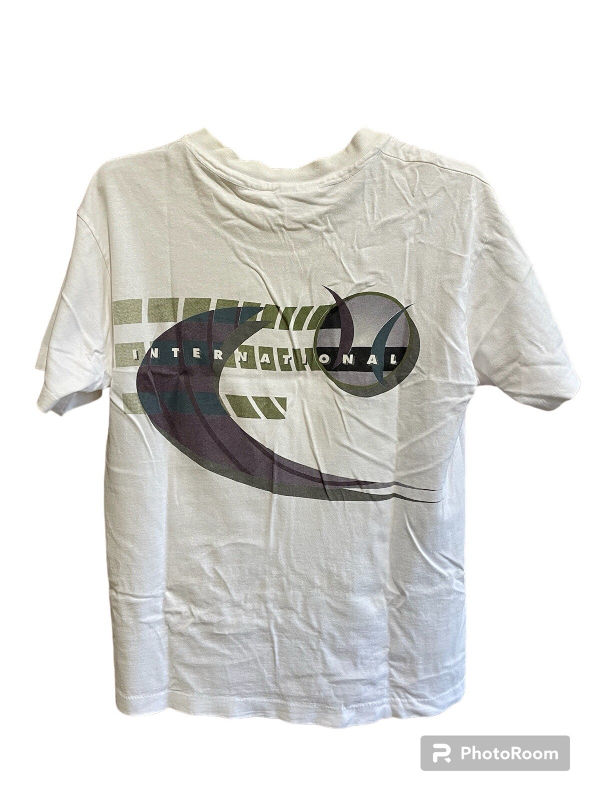 T SHIRT VINTAGE FILA PUNTO SINGOLO MADE IN USA