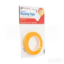 Humbrol Masking Tape 3 Rolls  1  3 6mm Model Airbrushing Fine Line DIY Thin Mask