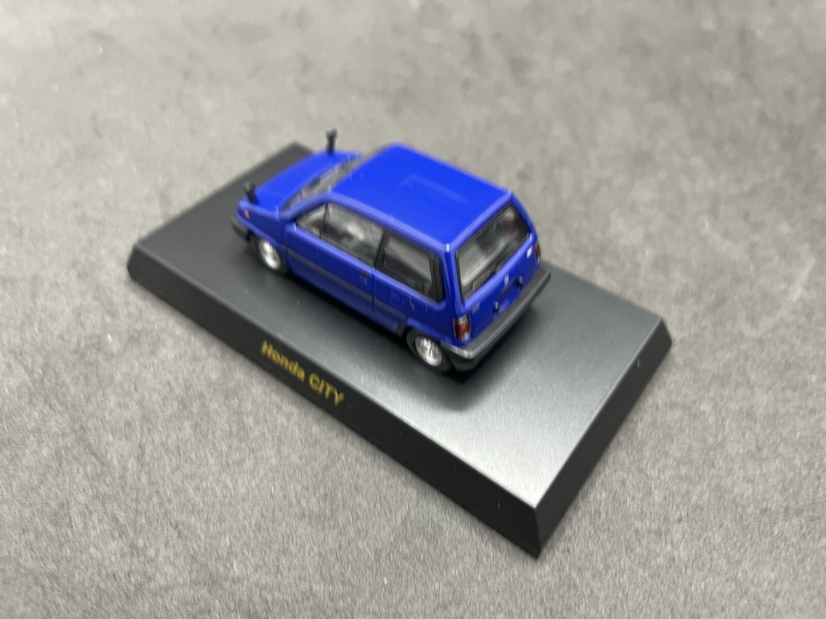 Kyosho 1/64 Honda collection CITY Blue diecast model car