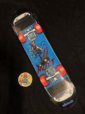 RARE Rodney Mullen Pro Model Almost Mutt Skateboard Deck | eBay