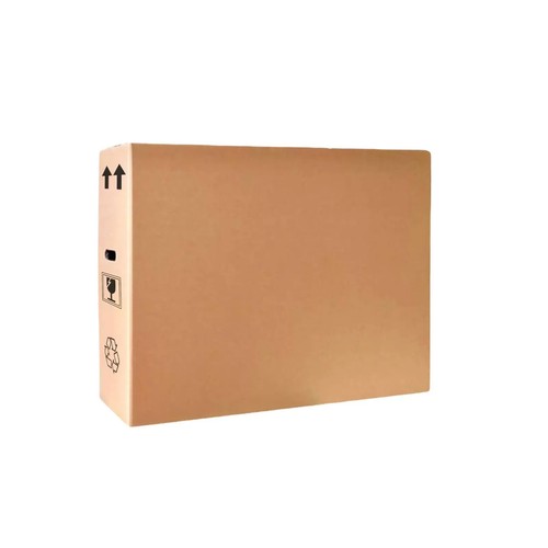 Strong Cardboard TV Boxes Kit for Moving With Foam Corners, Bubble Wrap, Handles - Picture 6 of 20