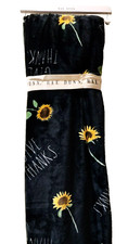 RAE DUNN BLACK,YELLOW,GREEN SUNFLOWER 