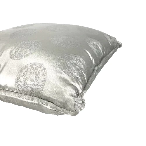 Versace Pillow Cushion Medusa Silk Auth W42cm×H41cm - Image 3 of 4