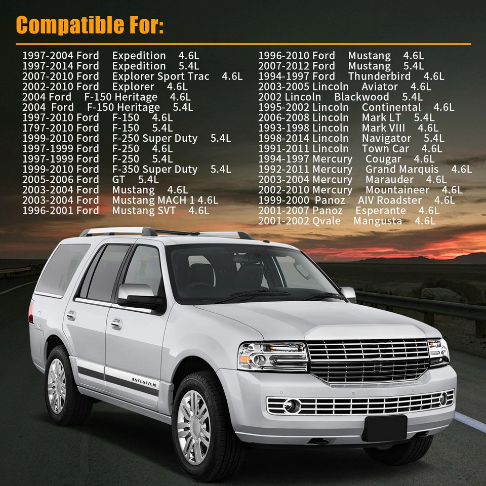 Juego de juntas inferiores 4,6 L para Ford F-150 1998-2010 Ford Explorer Foto 2 de 4