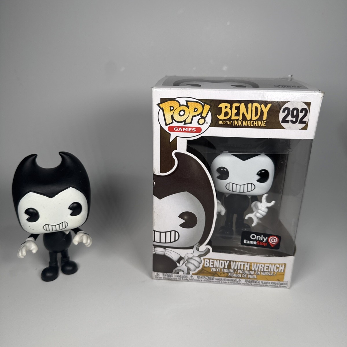 Funko Pop Bendy And The Ink Machine Bendy With Wrench #292