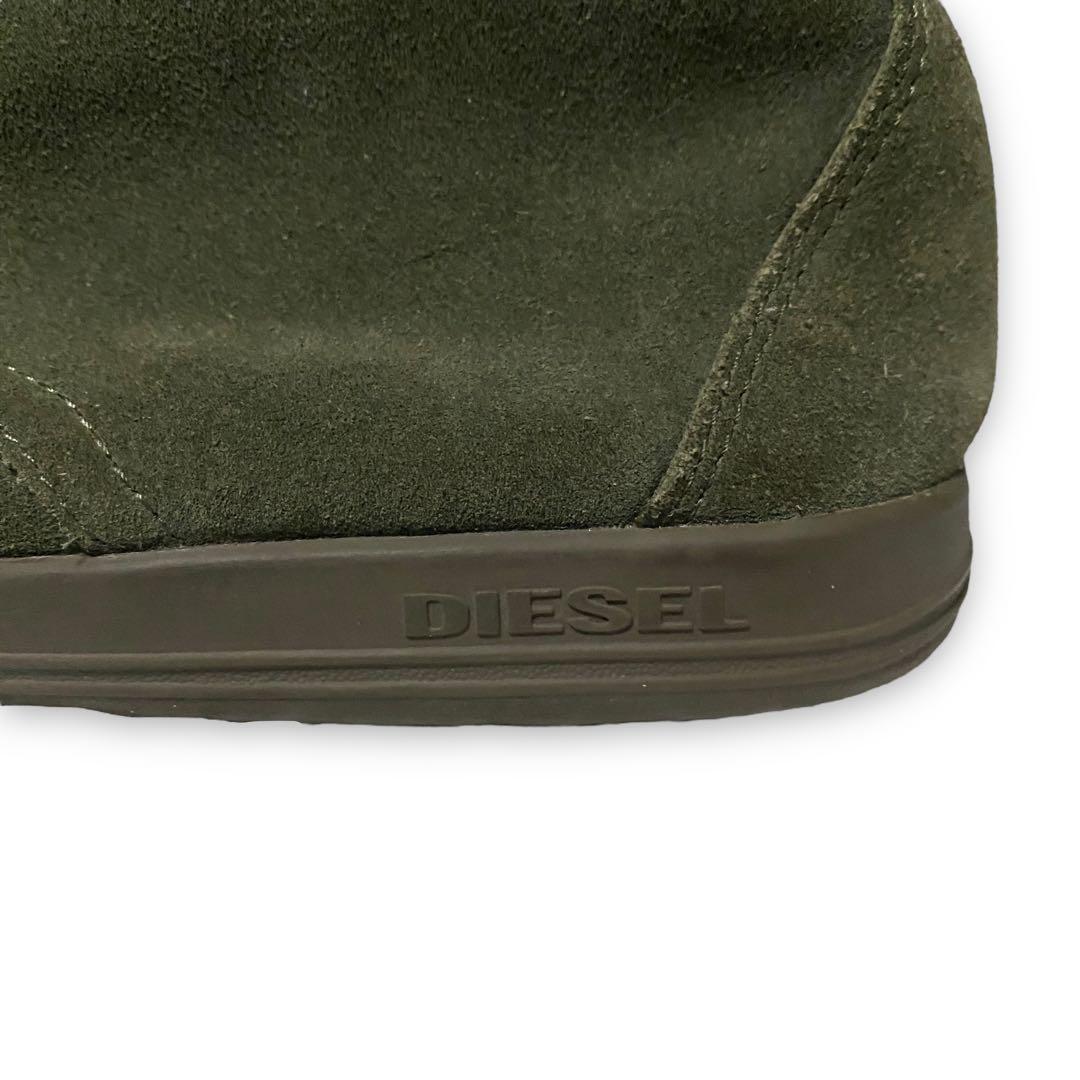 diesel オリーブグリーン サイドゴアブーツ diesel オリーブグリーン サイドゴアブーツ