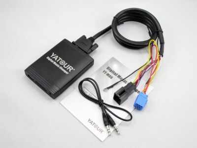 Yatour Digital Music Changer USB SD Aux Interface For 8 Pin VW Audi Skoda Seat 