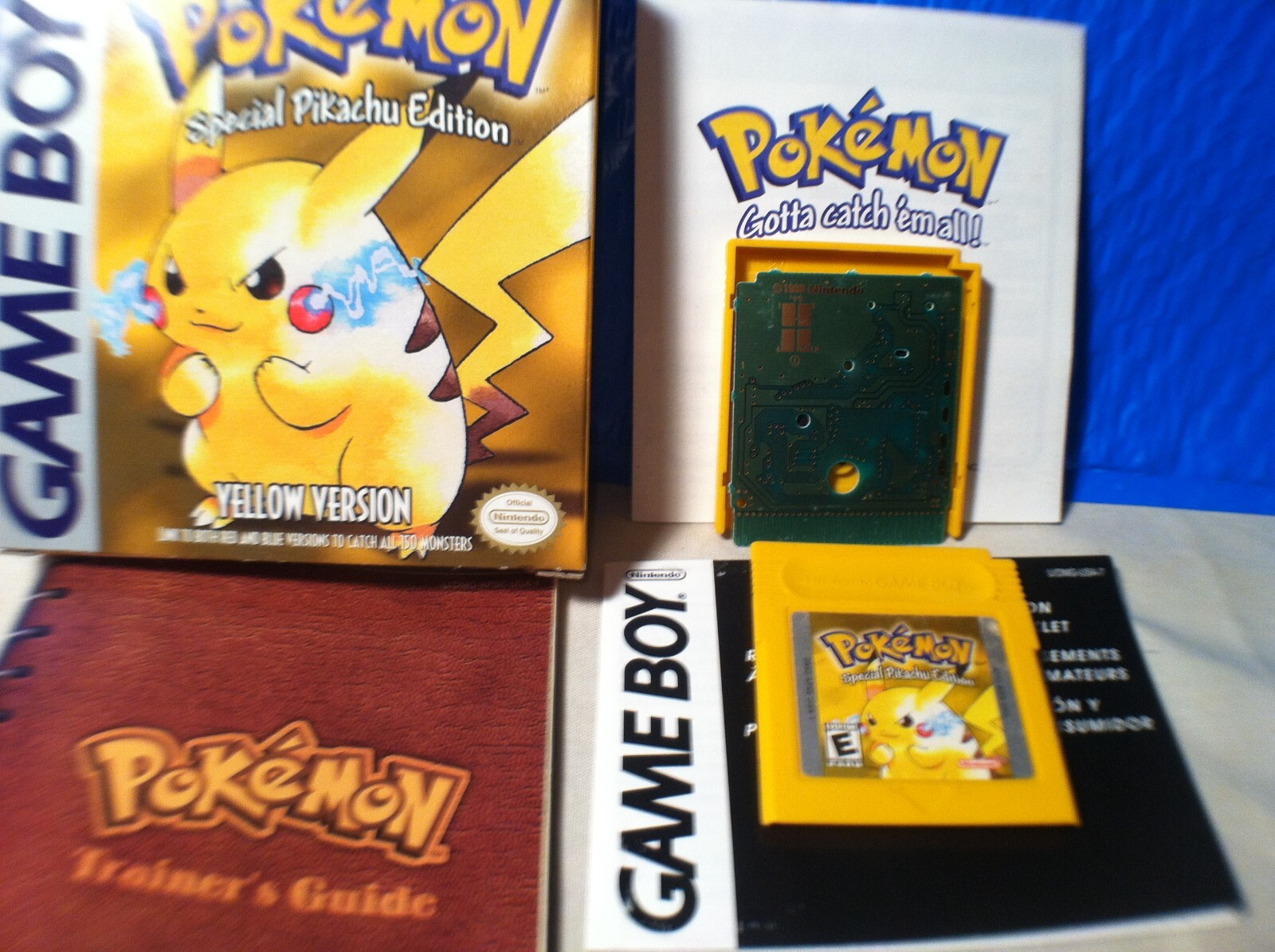 Preços de Pokemon Yellow para GameBoy  Compara preços de soltos, CIB e  novos