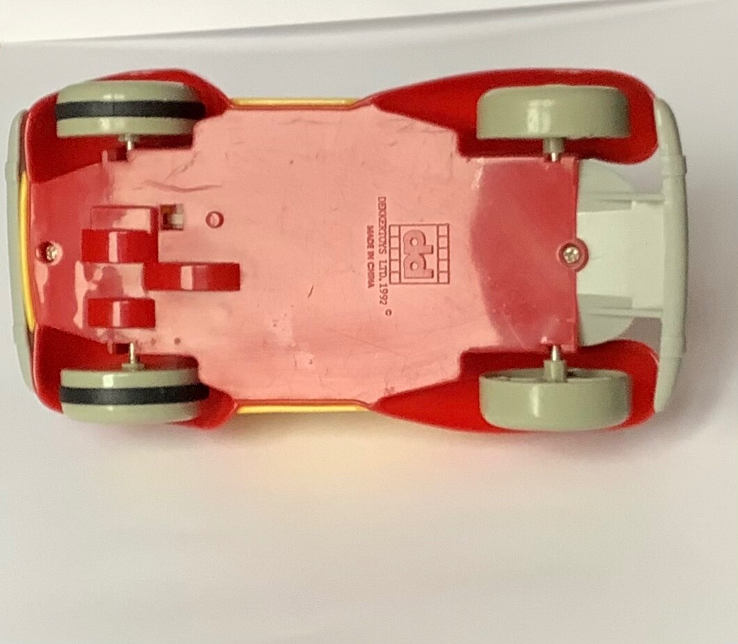 Noddy Push Along Toy Car Dekker Toys 1992 Dekkertoys Toytown Vintage eBay