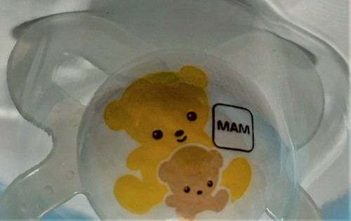 New MAM TEDDYBEAR Pacifier - Small and Lightweight for Newborns - BPA Free - Picture 2 of 2