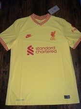 NIKE 2021-22 Liverpool AUTHENTIC ADV MATCH 3rd Jersey - Yellow/Red (DB5889-704)