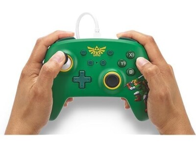 PowerA Nintendo Switch WIRED Controller - Zelda Hyrule Defender