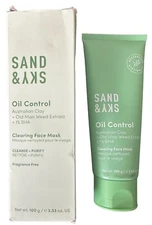 Sand & and Sky Oil Control Australian Clay Clearing Face Mask 3.53 oz. Sealed