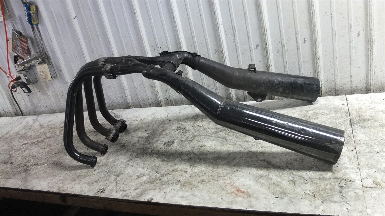 85 Honda CB700SC CB 700 SC CB700 Nighthawk Muffler Exhaust eBay