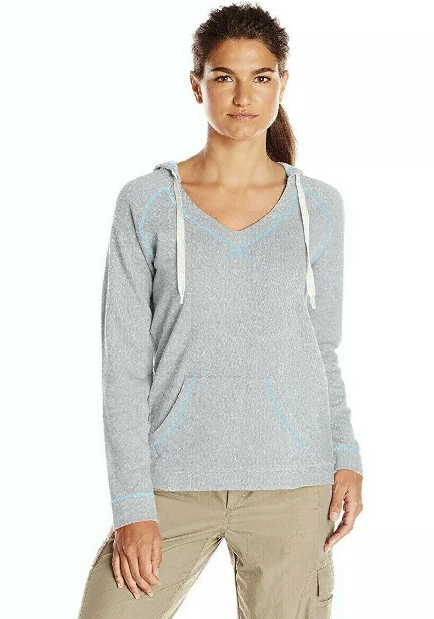 Columbia Sportswear Womens Hoodie Pullover Kangaroo Pocket Tropic Haven Sz M NEW