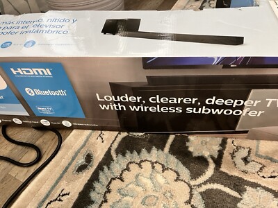 Philips Sound bar Speaker w/ Subwoofer B5306 5000 Series 2.1