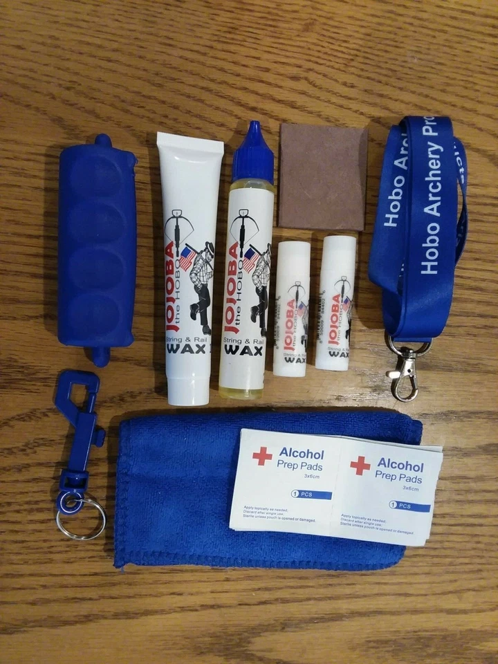Arrow Puller String Wax Rail Lube Lanyard Crossbow Hobo Archery Accessory Kit