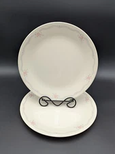 Set of 2 Vintage Corning Ware Corelle English Breakfast Dinner Plates