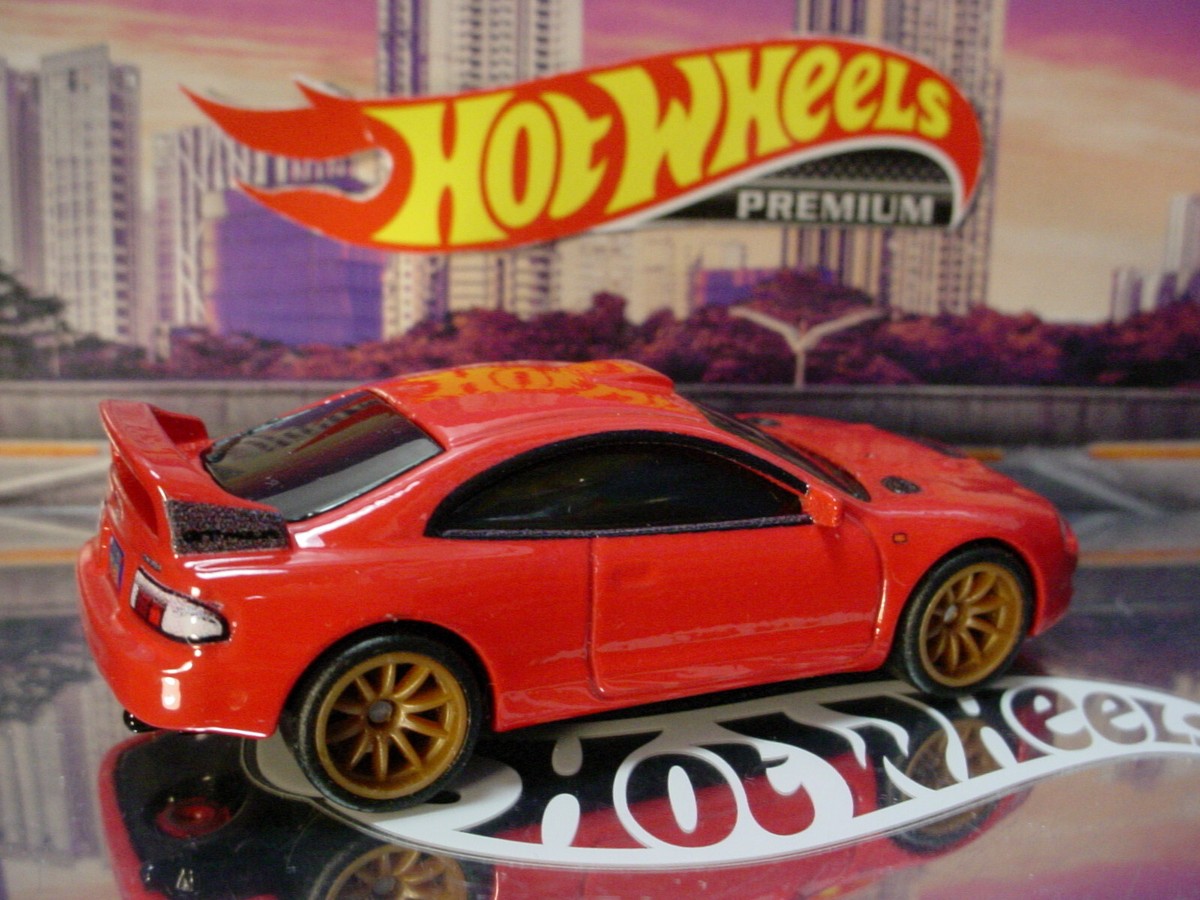 Japanese Tuners '95 TOYOTA CELICA GT-FOUR ☆red;gold☆Hot Wheels