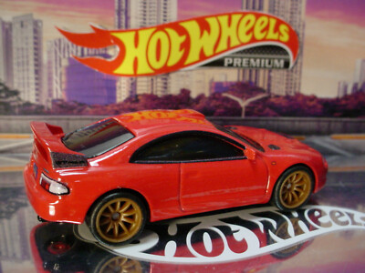 Japanese Tuners '95 TOYOTA CELICA GT-FOUR ☆red;gold☆Hot Wheels