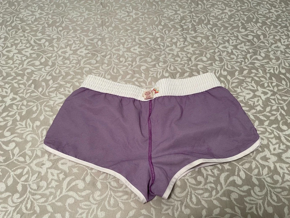 Pantalones cortos de natación OP, púrpura, fucsia, magenta, M (7-9), usados en excelente estado Foto 4 de 4