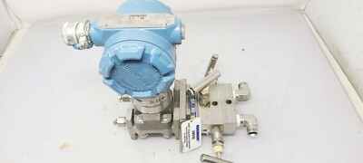 #ad Rosemount 3051S Pressure Transmitter w Anderson Greenwood Manifold $519.99