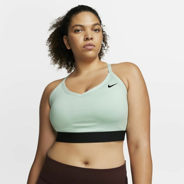Nike Women Swoosh Plus Size Indy LOW IMPACT Sports Bra 2x 2xl xxl mint green | eBay