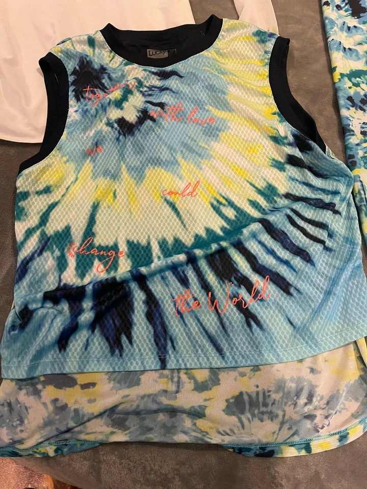 Tênis Lucky In Love Feminino 3 Peças Manga Longa-L, Regata-M, Leggings-M - Imagem 3 de 4