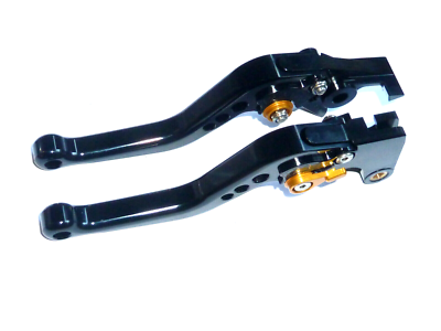 Leviers Longs CNC Noir Full Black Pour Yamaha YZF R1 2002-2003 - Neuf D'origine