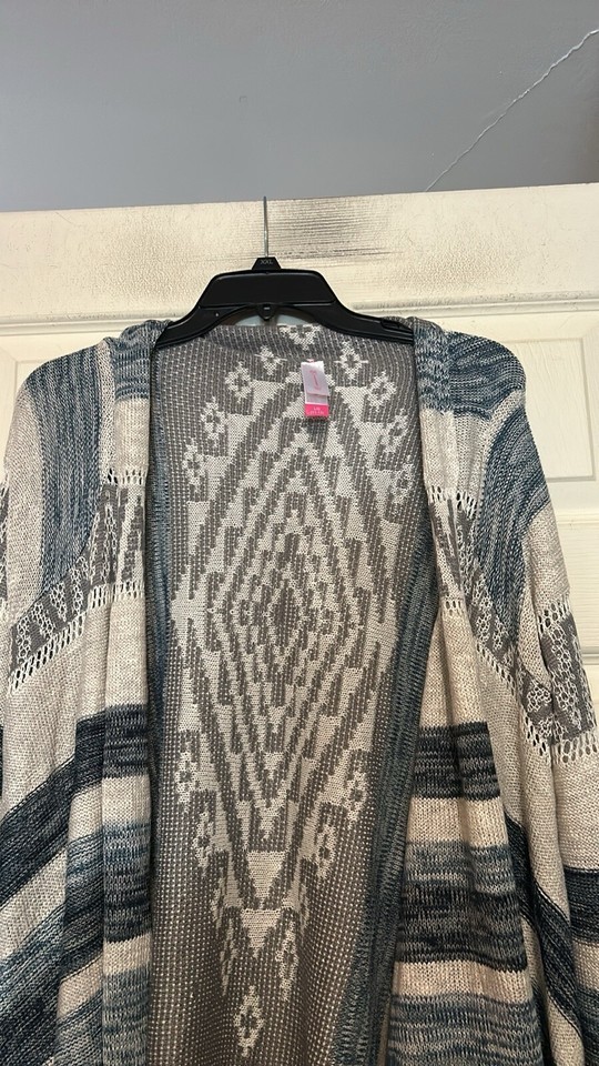 NWT Juniors No Boundaries Cardigan Size Large (1113) eBay