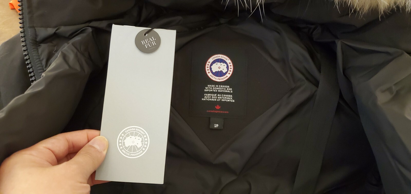 NEW LATEST GREY LABEL CONCEPT EDITION BLACK CANADA GOOSE MYSTIQUE SMALL PARKA image 10