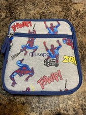 POTTERY BARN KIDS Marvel Comics Spider-Man Classic Lunch Bag  Giuseppe  new