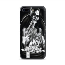 Apple iPhone 7 / 8 Plus Skins Decal Wrap Skull girl Gangster