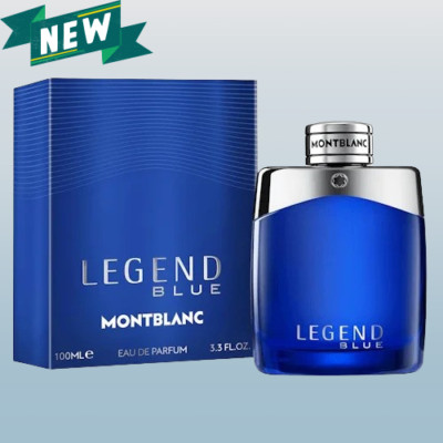 MontBlanc Men's Legend Blue EDP Spray 3.3 Fl Oz New in Box
