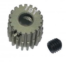 Precision-Crafted 64 Pitch Pinion Gear 19T 7075 w/ Hard Coating 