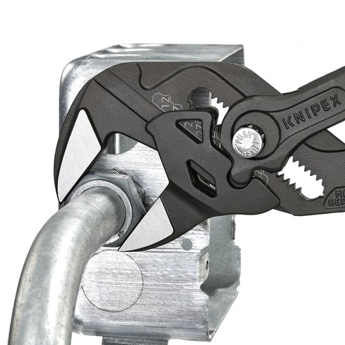 Knipex 86 01 250 Pliers Wrench 250mm Push Button Adjustable Spanner PVC Grips - Picture 4 of 4