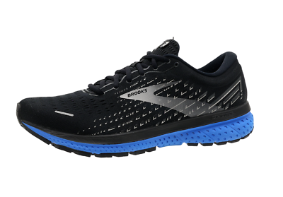 Brooks Z92114* Mens Black/Blue Ghost 13 Running Shoes Size 11.5 M