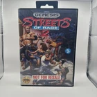 Streets Of Rage 2 Not For Resale Cart Sega Genesis