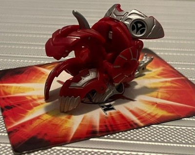 Bakugan Mutant Helios Pyrus Super Rare Mechtanium Surge