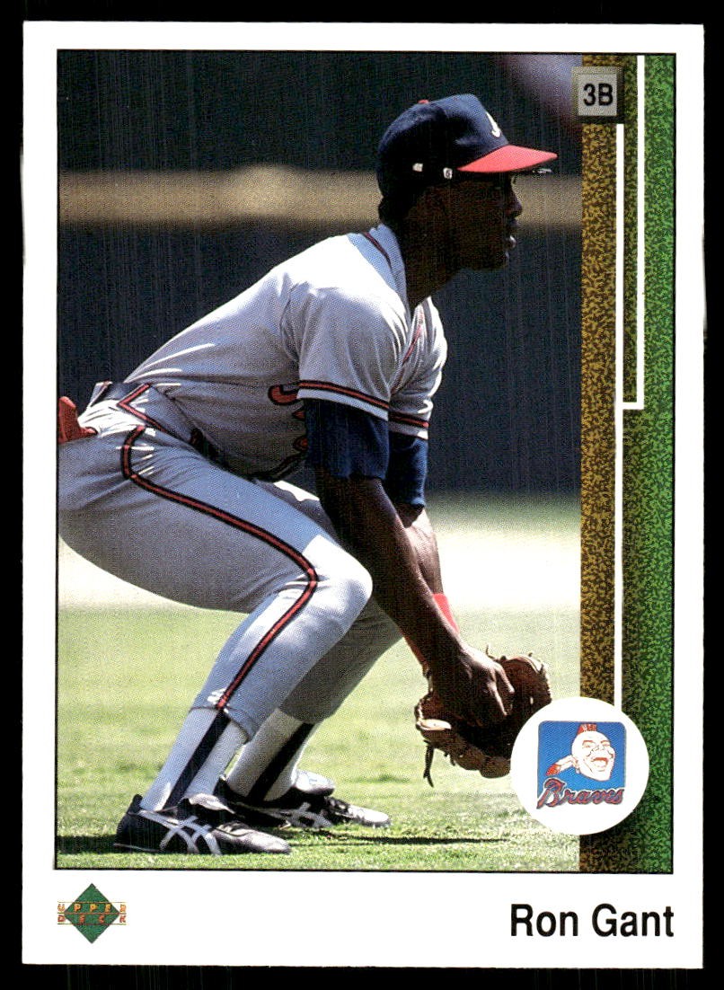 Ron Gant 1989 Upper Deck #378 Braves FREE SHIPPING StackedPacks
