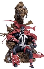Figura de 7 pulgadas Mcfarlane Toys Spawn's Universe Deluxe Spawn on Throne NUEVO