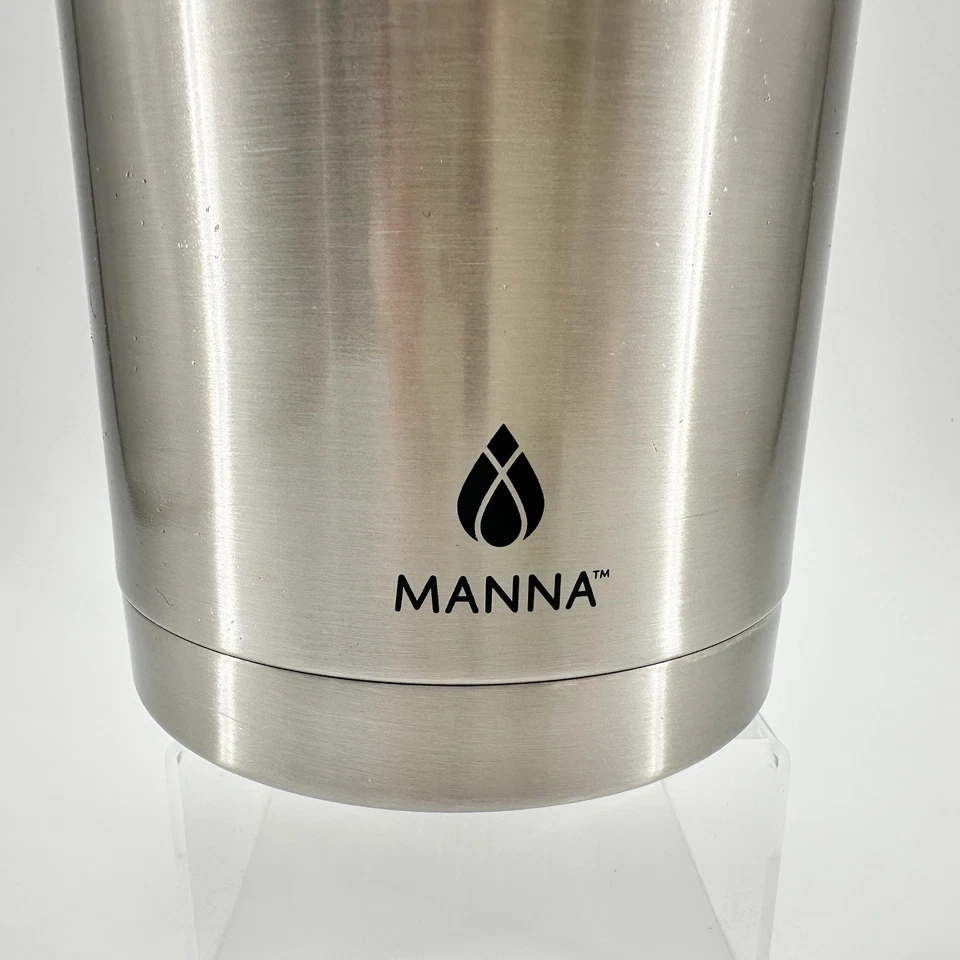 Botella de agua de acero inoxidable Manna Ring Growler 64 oz - nunca usada Foto 2 de 4