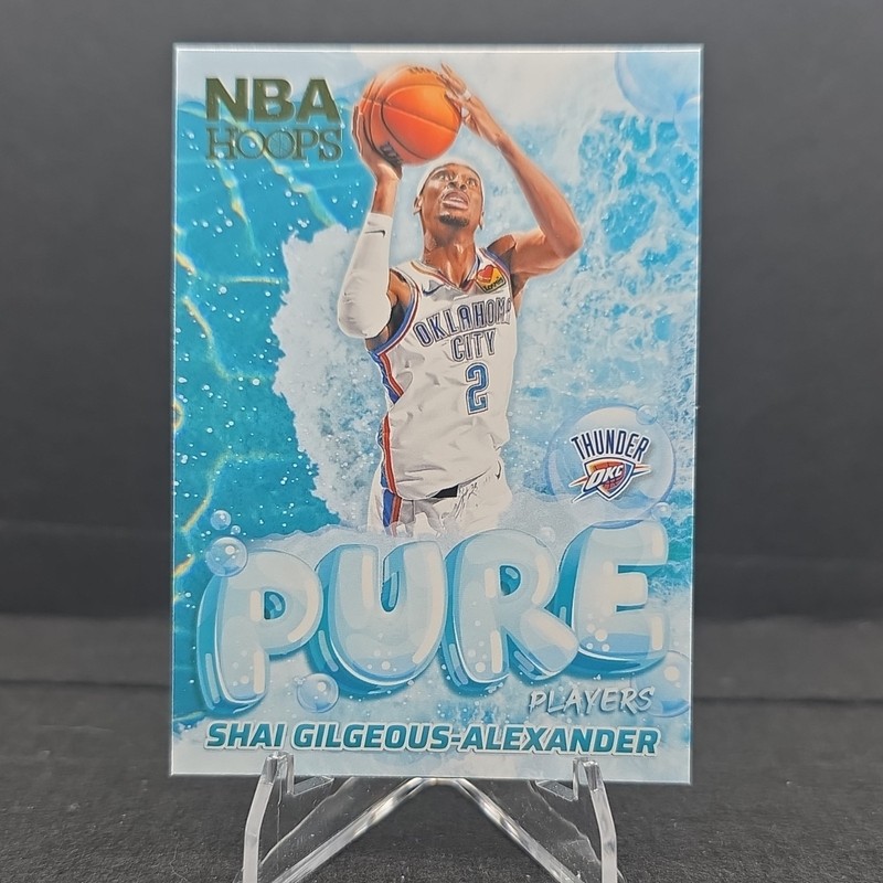 Panini NBA Hoops 2024-25 Shai Gilgeous-Alexander Thunder Pure Players #6