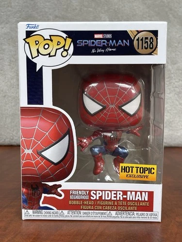 Funko Pop! Marvel Friendly Neighborhood Spider-Man #1158 Hot Topic Exclusive