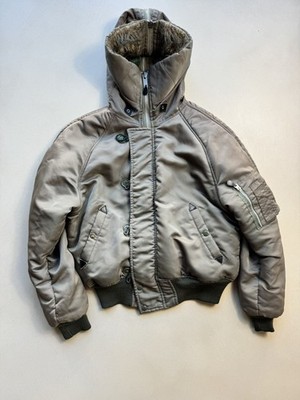 80s OG Military N-2B Bomber Jacket Fur Y2K style | eBay