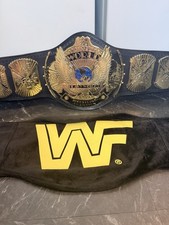 WWF WINGED EAGLE ULTRA DELUX FIGS INC CHAMPIONSHIP BELT MINT RARE BEAUTIFUL